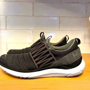 Hoka One One Hupana Slip Sneakers Nibe Iron/Steel Grey Colorway Size 7.5